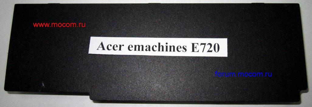  Acer emachines E720:  AS07B51, 11.1V - 4400mAh