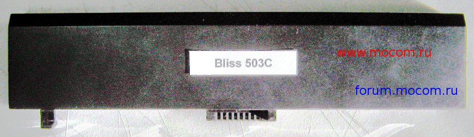  Bliss 503C:  M62044L, 11.1V - 4.4Ahr, 