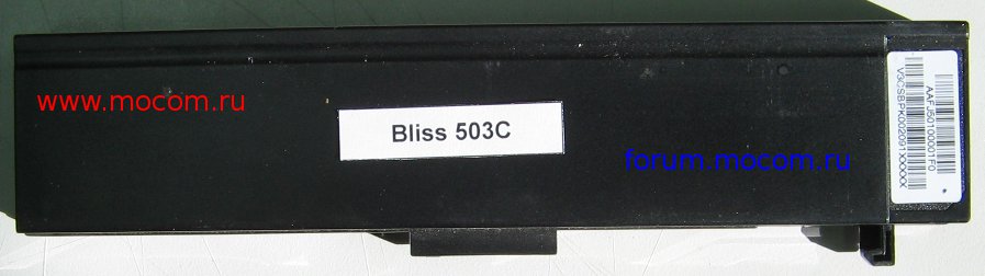  Bliss 503C:  M62044L, 11.1V - 4.4Ahr, 