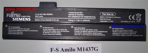 Fujitsu-Siemens Amilo M1437G:  3S4400-S1S1-02, 63-UG5023-5C CM-2