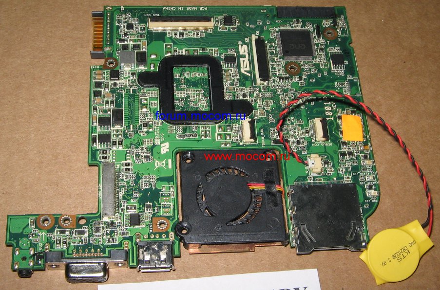  Asus Eee PC 1001PX:  BIOS KTS CR2032W 3.0V