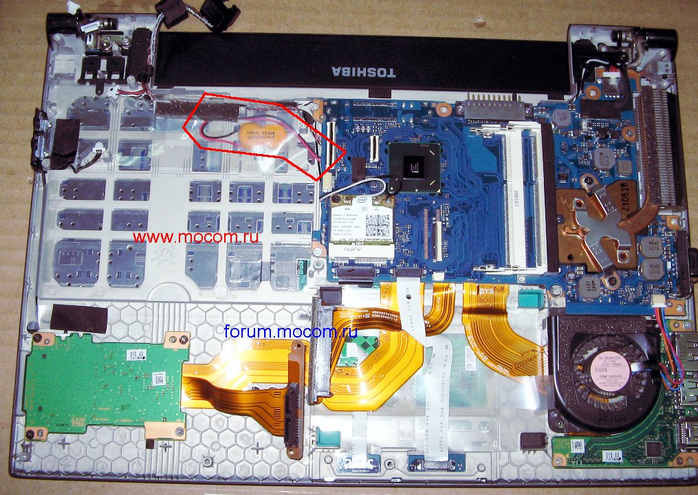  Toshiba Portege R835-P56X:  BIOS, 2/V15H PVCF S051A Ni-MH