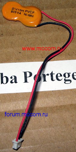  Toshiba Portege R835-P56X:  BIOS, 2/V15H PVCF S051A Ni-MH