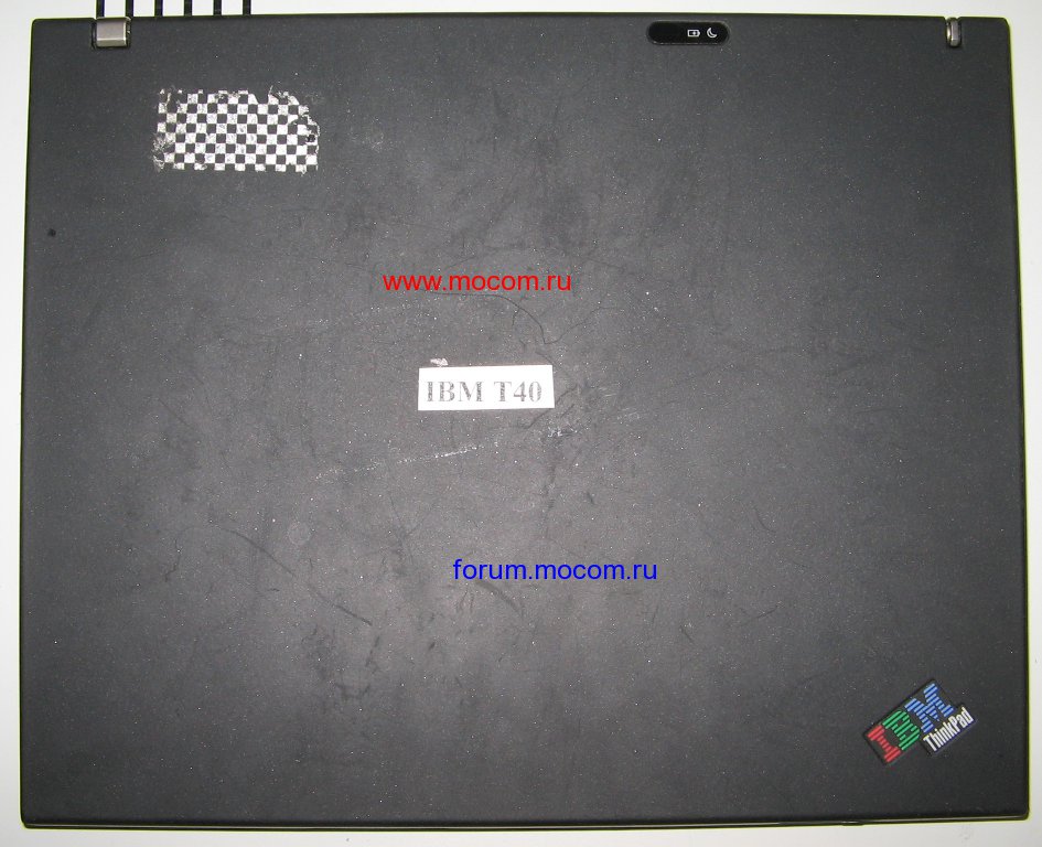  IBM ThinkPad T40:  