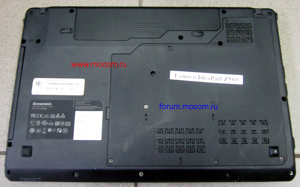  Lenovo IdeaPad Z560:  