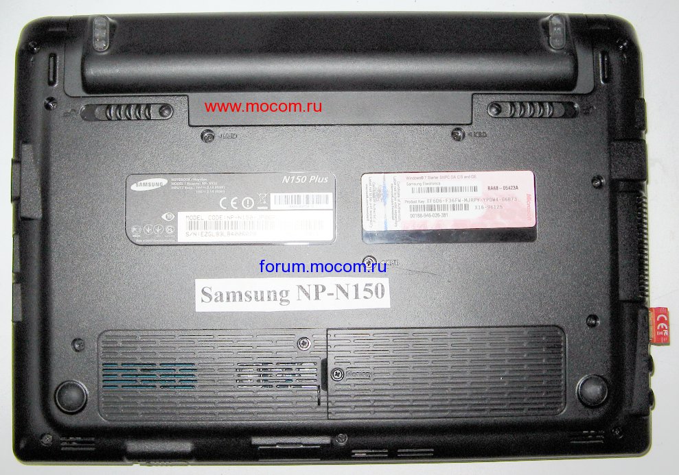  Samsung NP-N150:  