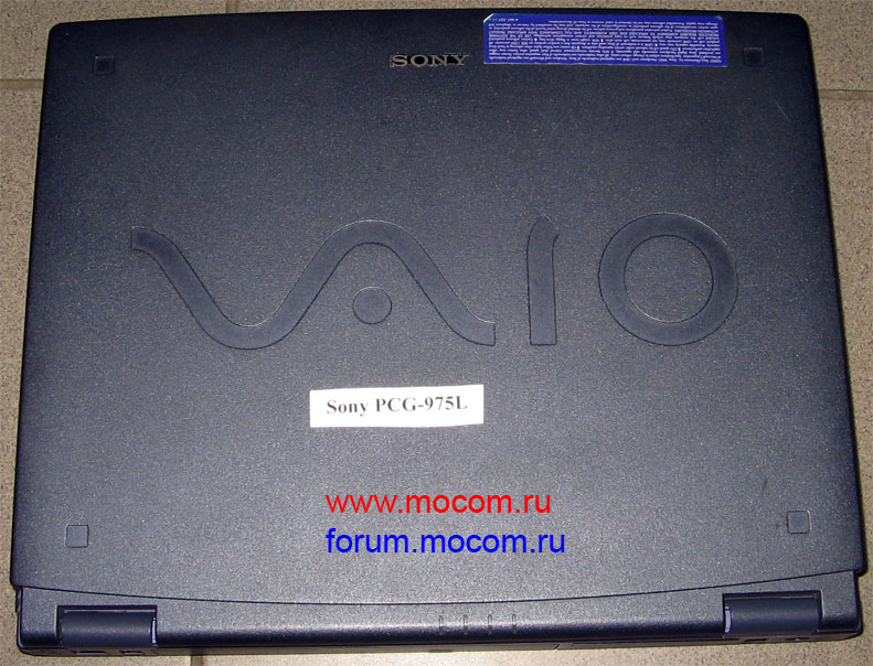  Sony VAIO PCG-975L: 