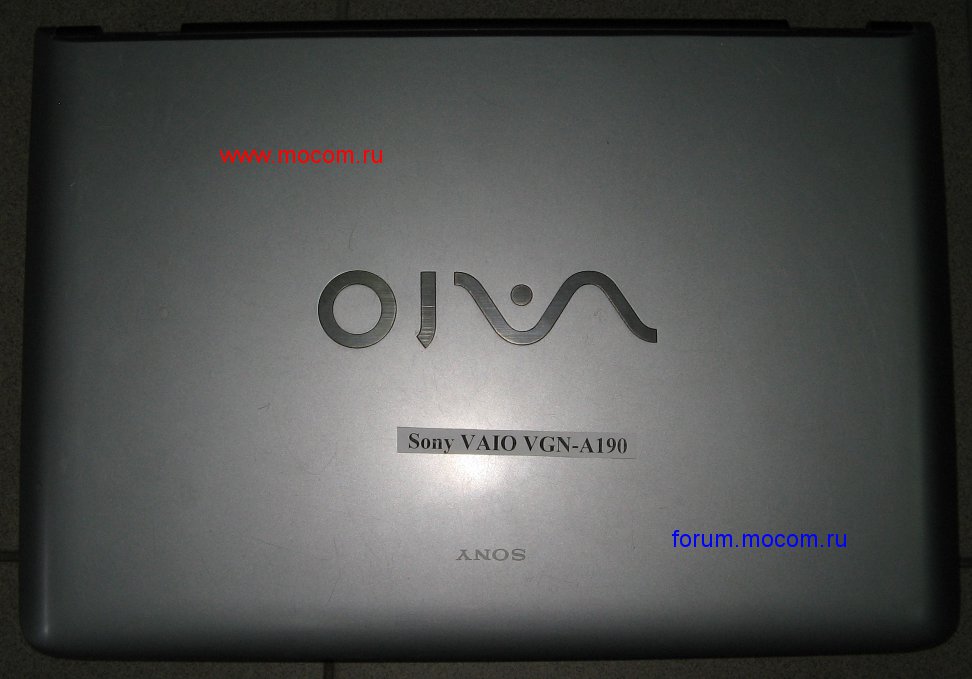  Sony VAIO VGN-A190:  