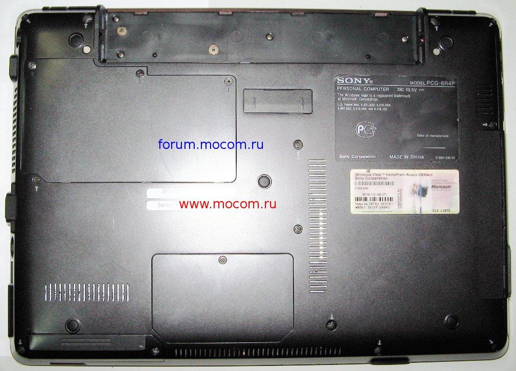  Sony VAIO VGN-C2ZR / PCG-6R4P:  