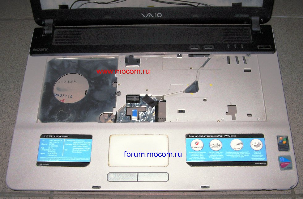 Sony VAIO VGN-FS315MR / PCG-7D9P:  