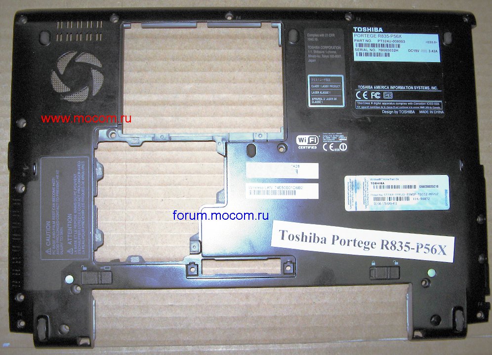  Toshiba Portege R835-P56X:  