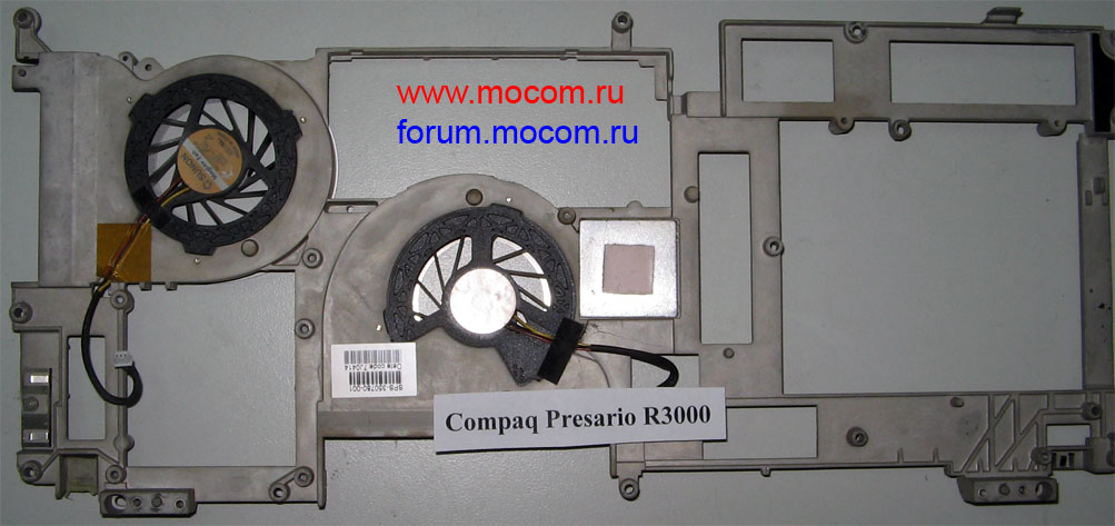  Comapq Presario R3000:  Sunon GC055515BH-A, DC5V-1.3W, 13.(2).V1.B624.F