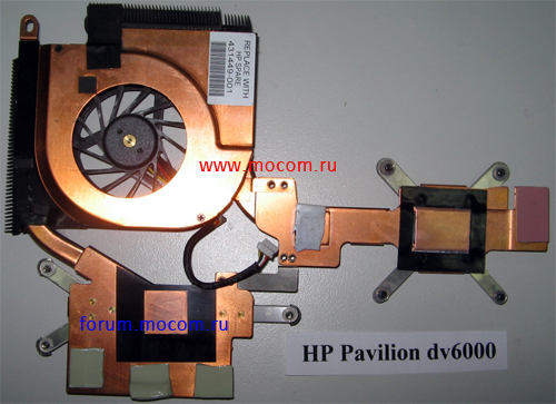 HP Pavilion dv6000:  /  / cooler 431449-001, AB7505MF-LBB (AT6A2)