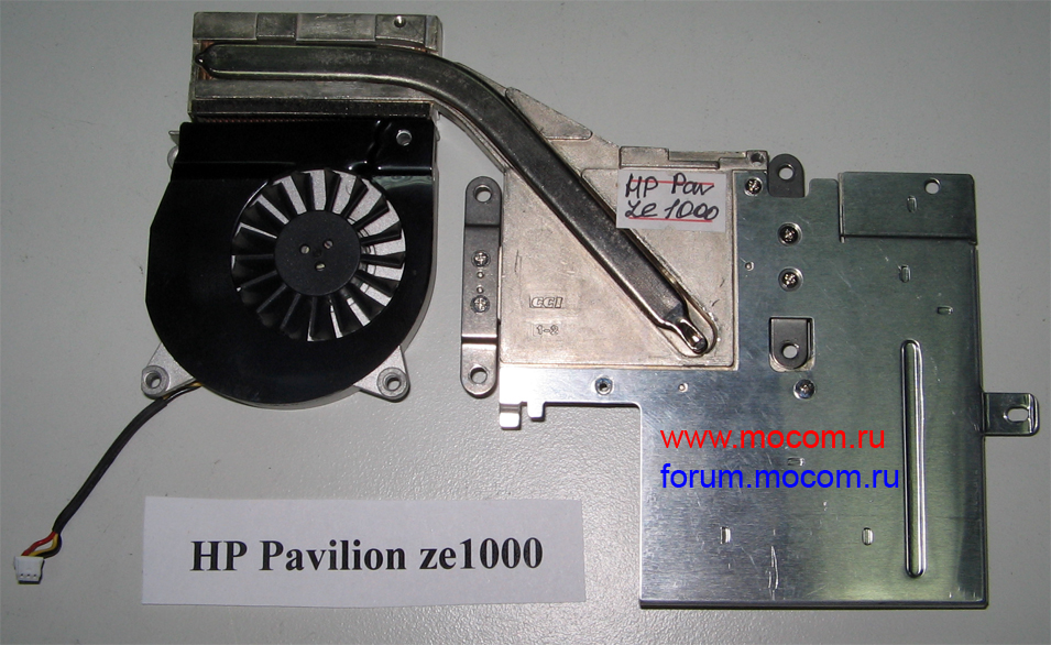  HP Pavilion ze1000:  Sunon GB0555AFB1-B DC5V-0.8W,  FBET1004013