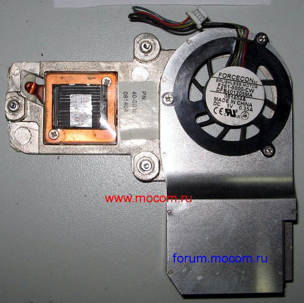  RoverBook Partner B210:  FORCECON DFB401205MA, DC 5V 0.35A; F261-5000-CW, 081404A