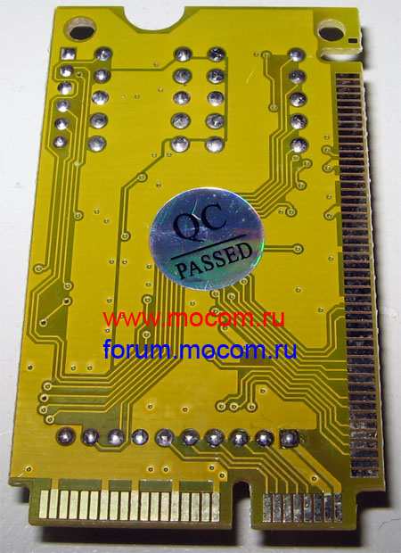 Notebook Combo Debug Card MINI-PCI RST-CLK 3V3 / POST-