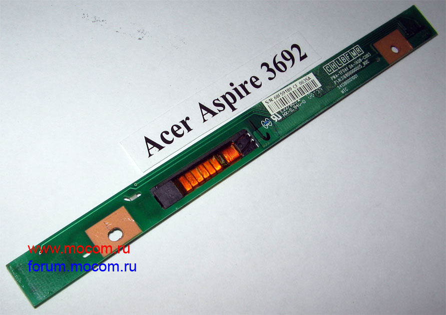 Acer Aspire 3690:  PWA-TF041 DA-1A08-C003