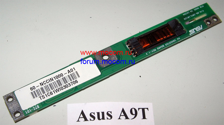  Asus A9T:  Asus 08-20VL1012Q BTC-101