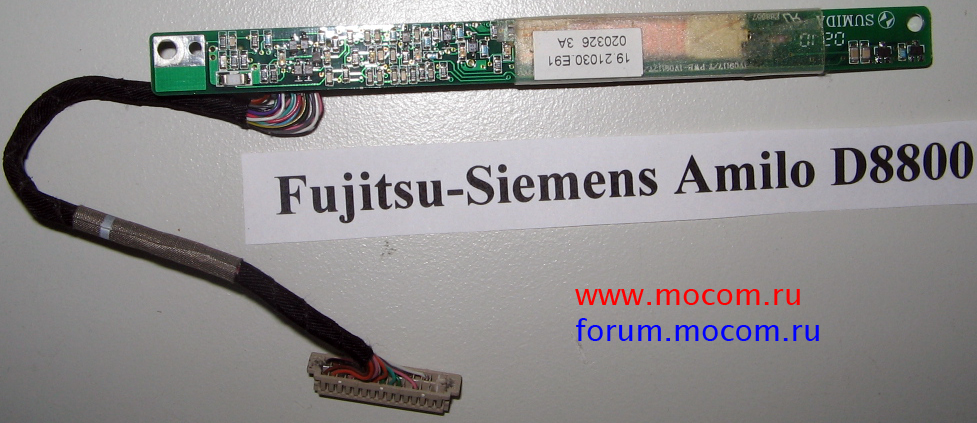  19.21030.E91, 020326 3A   Fujitsu-Siemens Amilo D8800