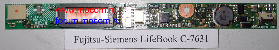  FS LifeBook C-7631: -  CP092904-02, GCMK-G3X, RD-P-0665B