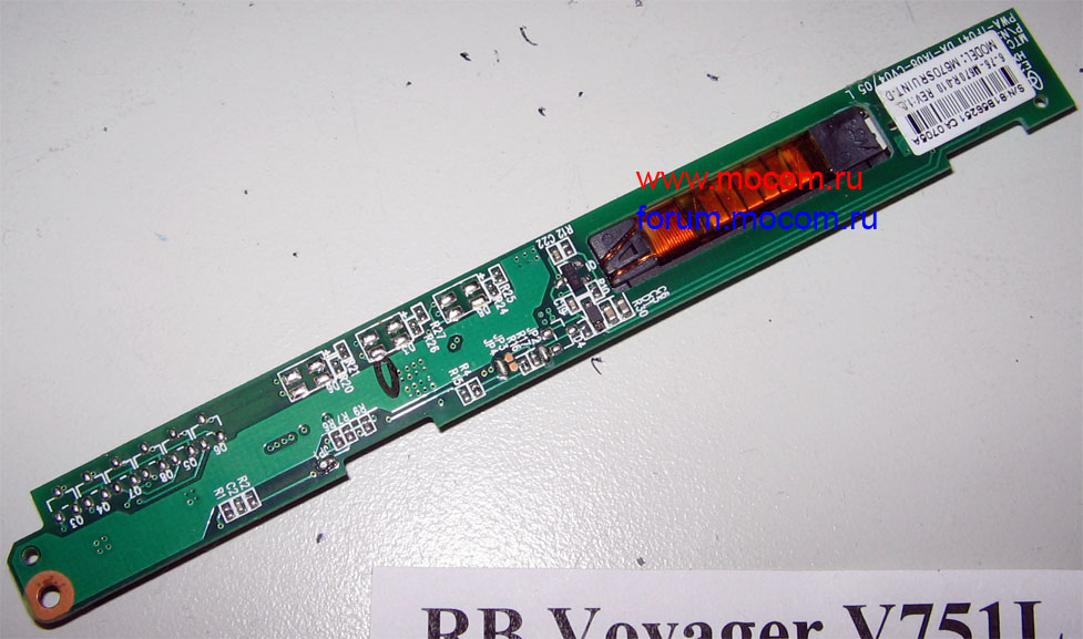  RoverBook Voyager V751L:  PWA-TF041 DA-1A08-CV04/05 L; 6-76-M670R-010, M670SRUINT-D