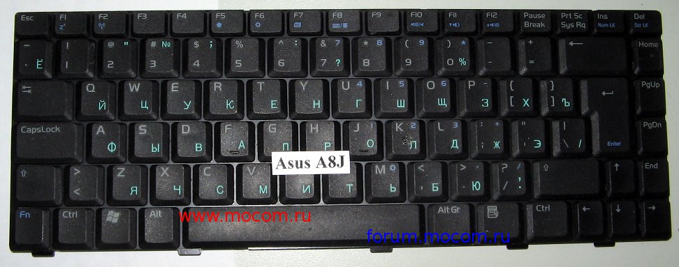 Asus A8J:  K020662J1
