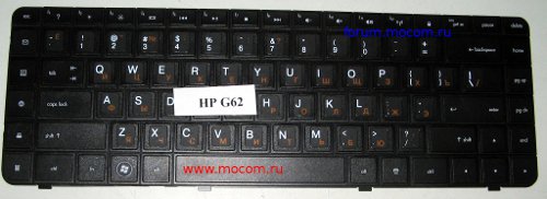  HP G62:  609877-001, NSK-HV0SQ, 613386-001