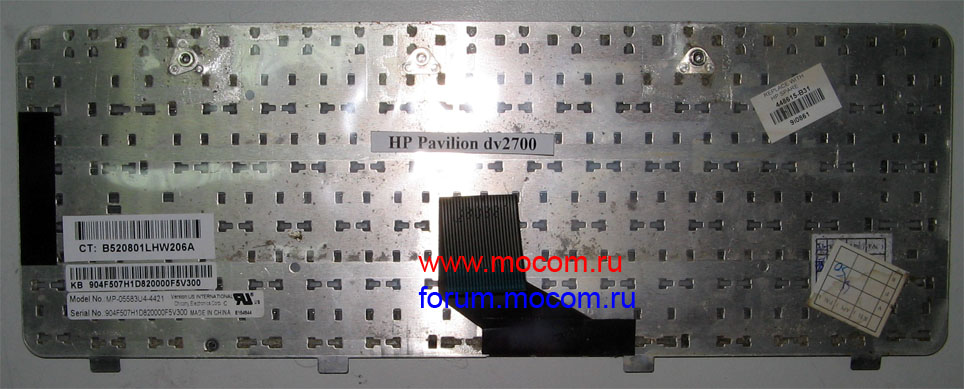  HP Pavilion dv2700:  MP-05583U4-4421, 448615-B31