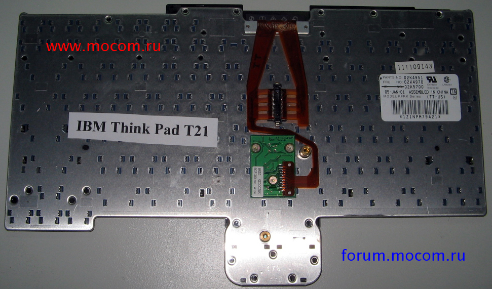  02K4951   IBM ThinkPad T21
