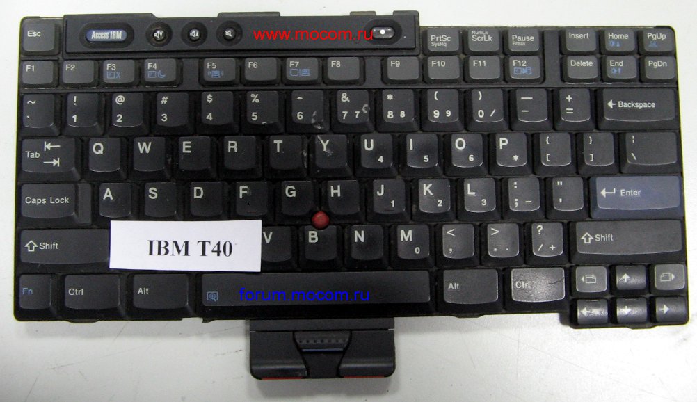  IBM ThinkPad T40:  RM87-US, 13N9988, 39T0519, 56D546, WLN-5708XL