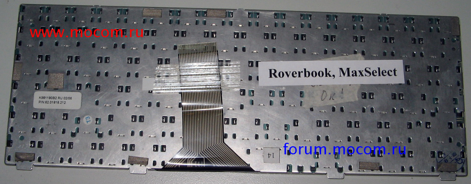    RoverBook Partner RT6  Voyager FT6: 62.01818.212 K981180B2