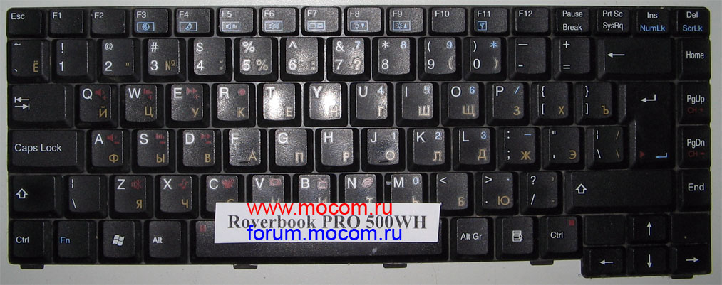  RoverBook Pro 500 WH:  MP-03086SU-430L, 6-80-M55G0-283-1, 0635048197M, Chicony