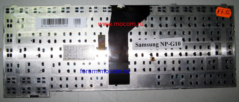  Samsung NP-G10: 