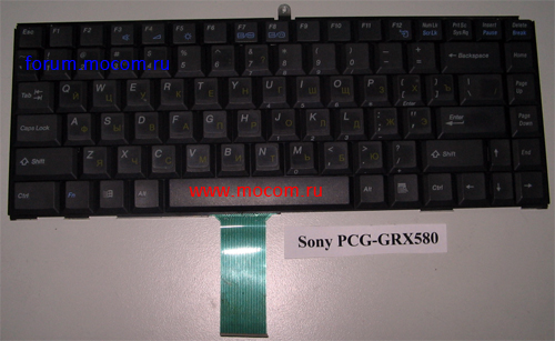  Sony VAIO PCG-GRX580:  ESU85TN029AA