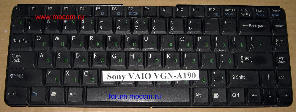  Sony VAIO VGN-A190:  KFRMBA154A