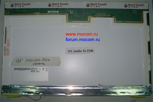  Fujitsu-Siemens Amilo Xi 1546 / M3438G:  17" 1440x900, 30 pin, , B170PW01