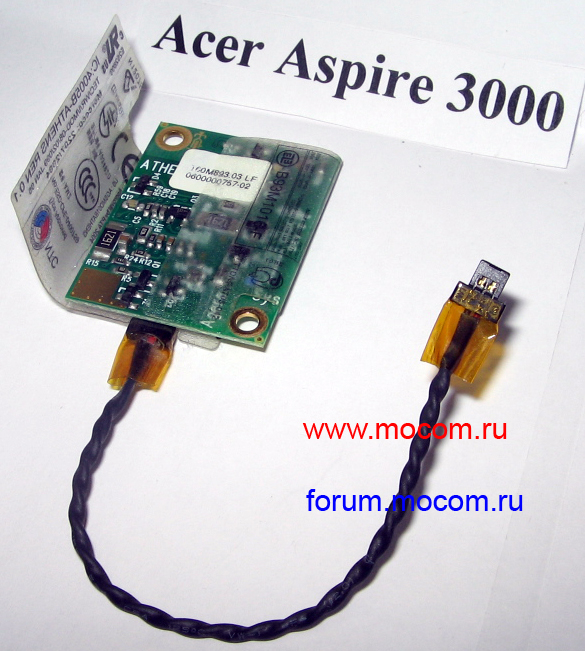  Acer Aspire 3000:  T60M893.03.LF