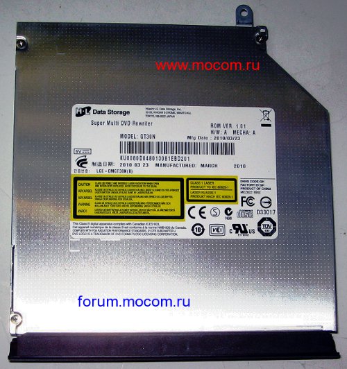  Acer eMachines d640: DVD-RW GT30N