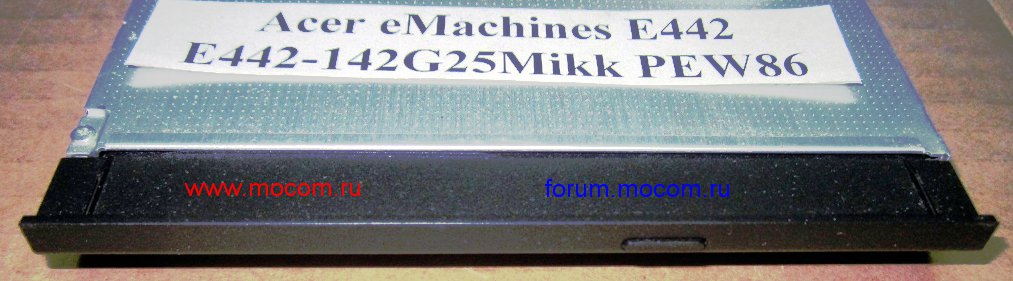  Acer eMachines E442: DVD-RW UJ890