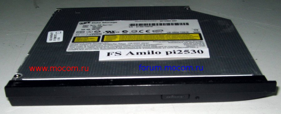  FS AMILO Pi 2530: DVD-RW GSA-T20N