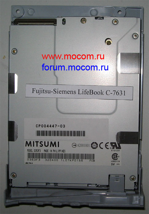  FS LifeBook C-7631: - FDD MITSUMI D353F3 CP004447-03