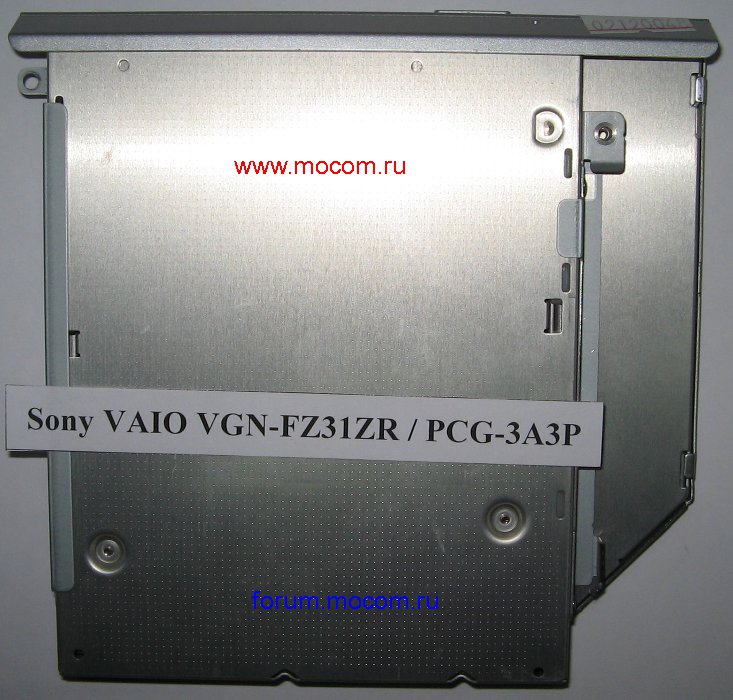  Sony VAIO VGN-FZ31ZR / PCG-3A3P: Blu-ray Panasonic UJ-220