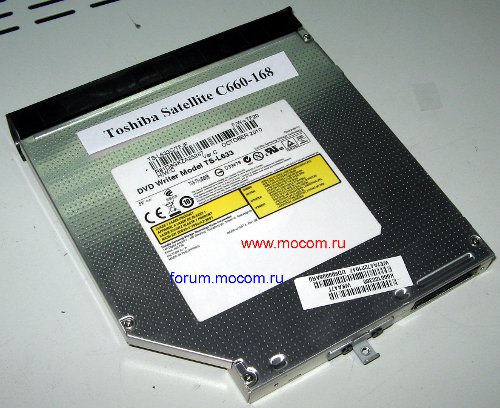 Toshiba Satellite C660-168: DVD-RW TS-L633, K000100360