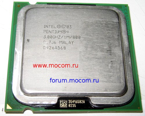  Acer Aspire 1802:  Intel Pentium 4, 1M Cache, 3.00 GHz, 800 MHz FSB, SL7J6