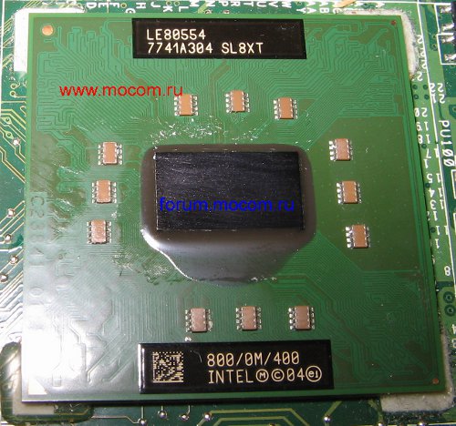  Asus Eee PC 2G Surf:  Intel Celeron M 800 MHz, SL8XT