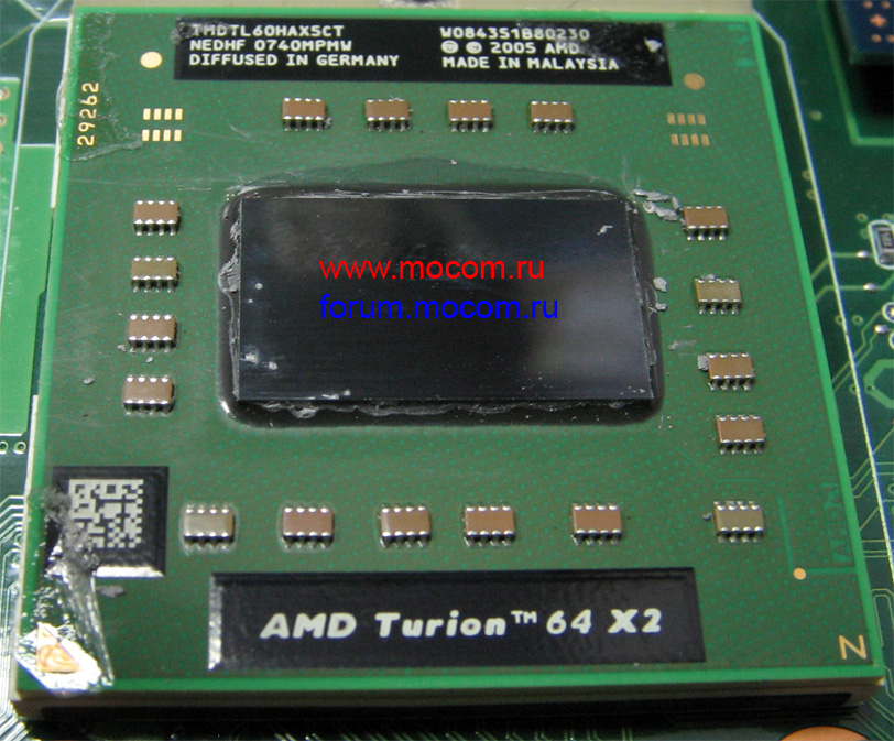  Asus M51K / A7M:  AMD Turion 64 X2 2GHz, TMDTL60HAX5CT