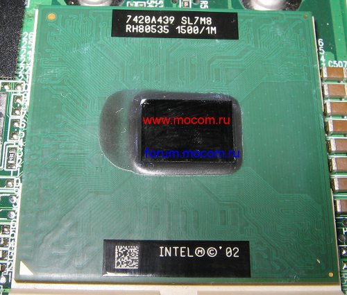  Gateway 4525:  Intel Pentium M 1500MHz, SL7M8