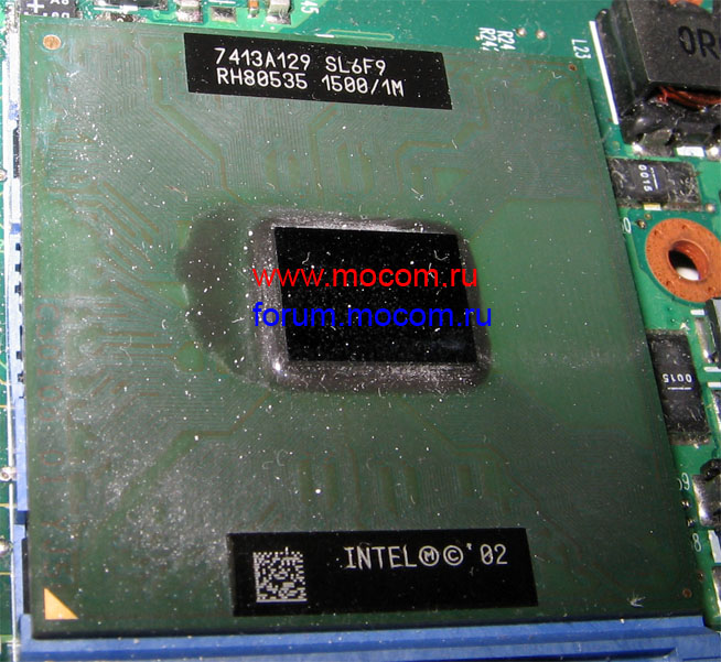  HP Compaq nc6000 / Toshiba Satellite M30-S350:  Intel Pentium M 1.50GHz / 1MB / 400MHz, SL6F9