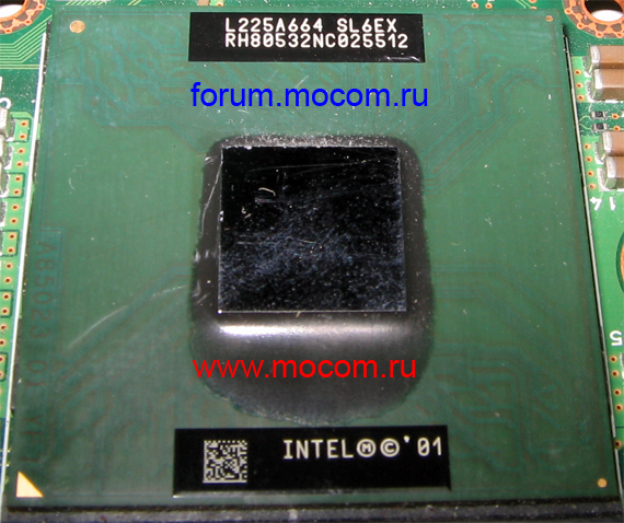  Toshiba Satellite S2400-103:  SL6EX Intel Pentium 4 1.6GHz