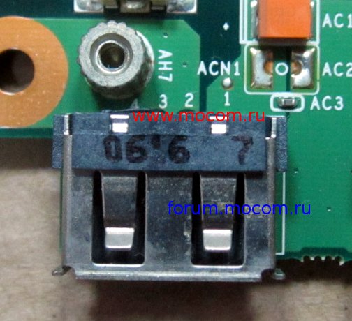 Fujitsu-Siemens AMILO Pi 1505: USB- Audio Board